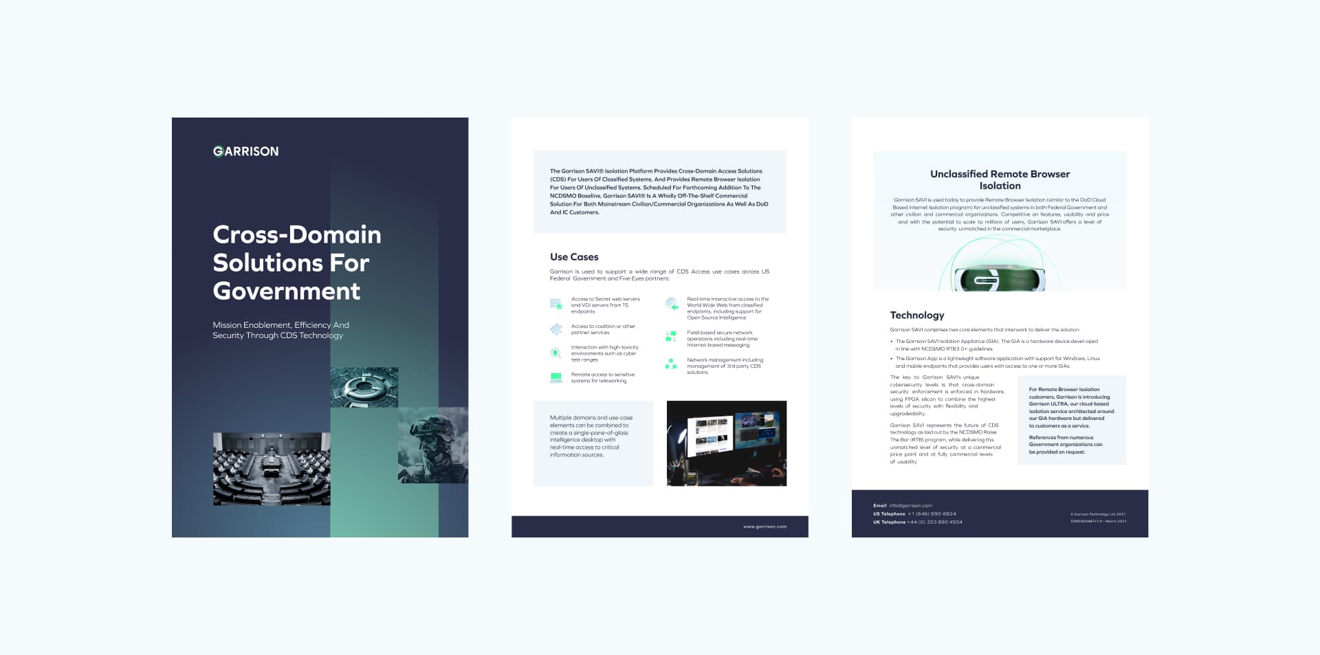 Garrison, Designed and Developed by Ester Digital