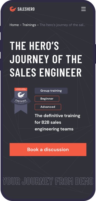 Saleshero, Designed and Developed by Ester Digital