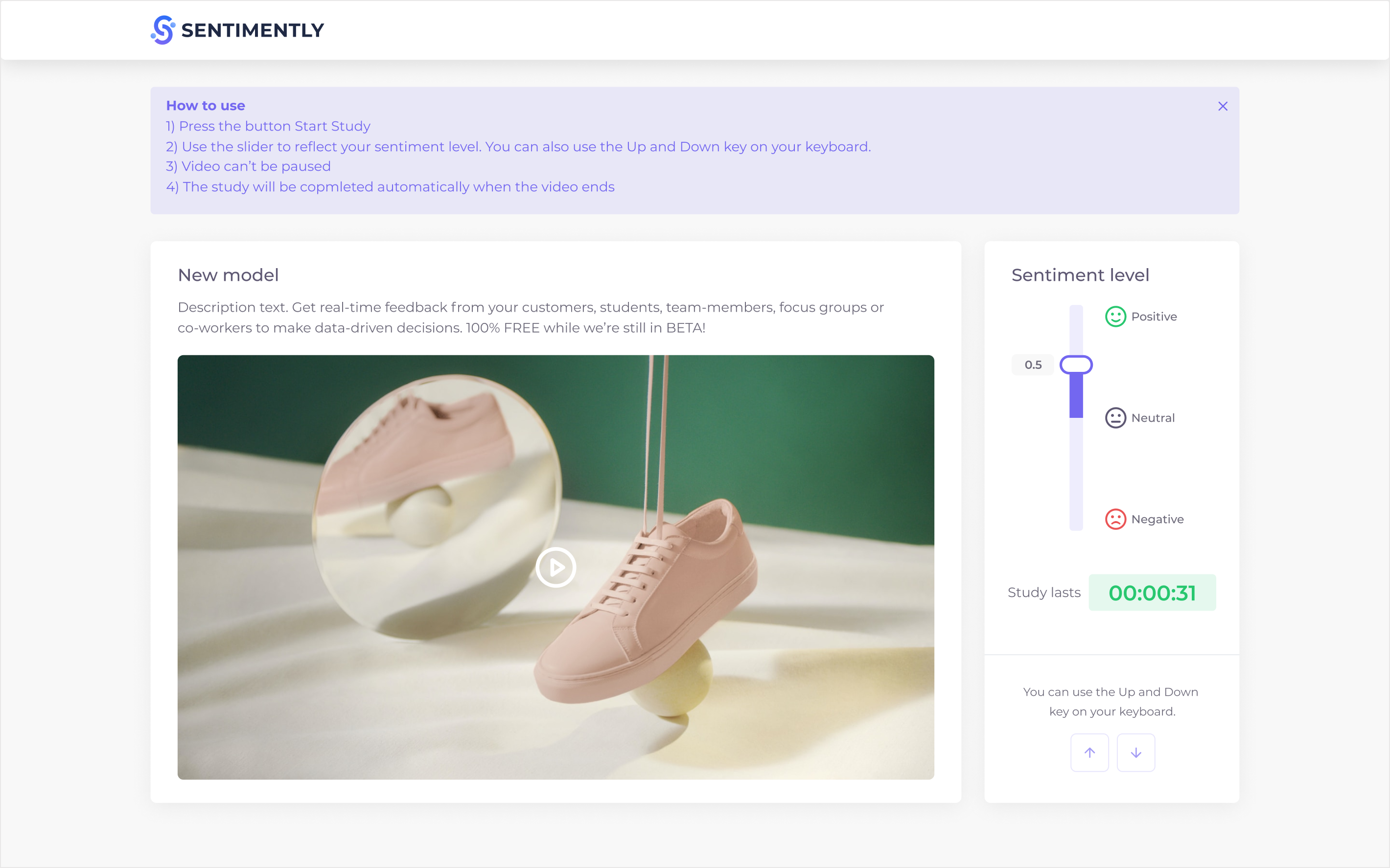 Sentimently, Designed and Developed by Ester Digital
